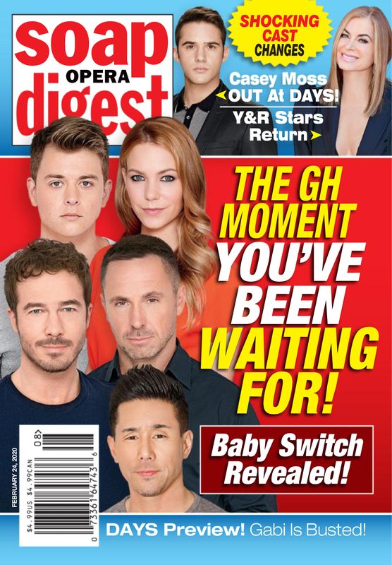 Soap-Opera-Digest February 24, 2020 Issue Cover