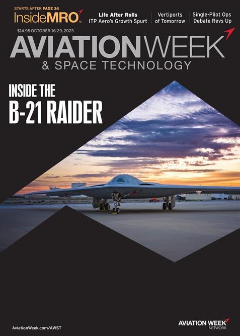 Aviation-Week-and-Space-Technology October 16, 2023 Issue Cover