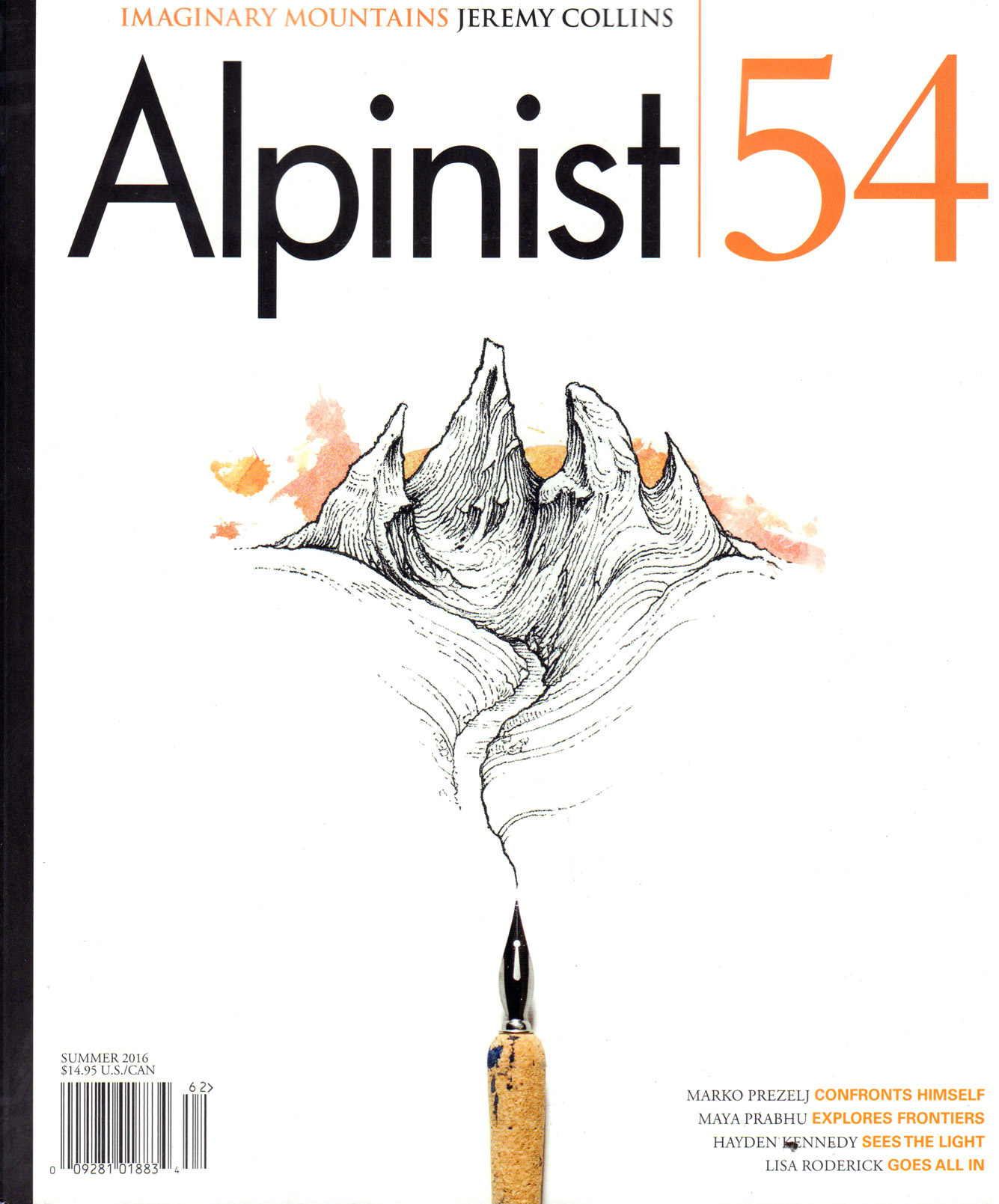 Alpinist June 01, 2016 Issue Cover