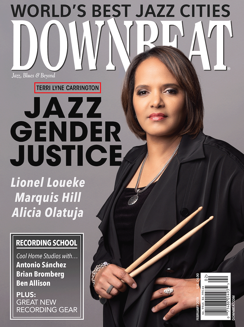 downbeat February 01, 2019 Issue Cover