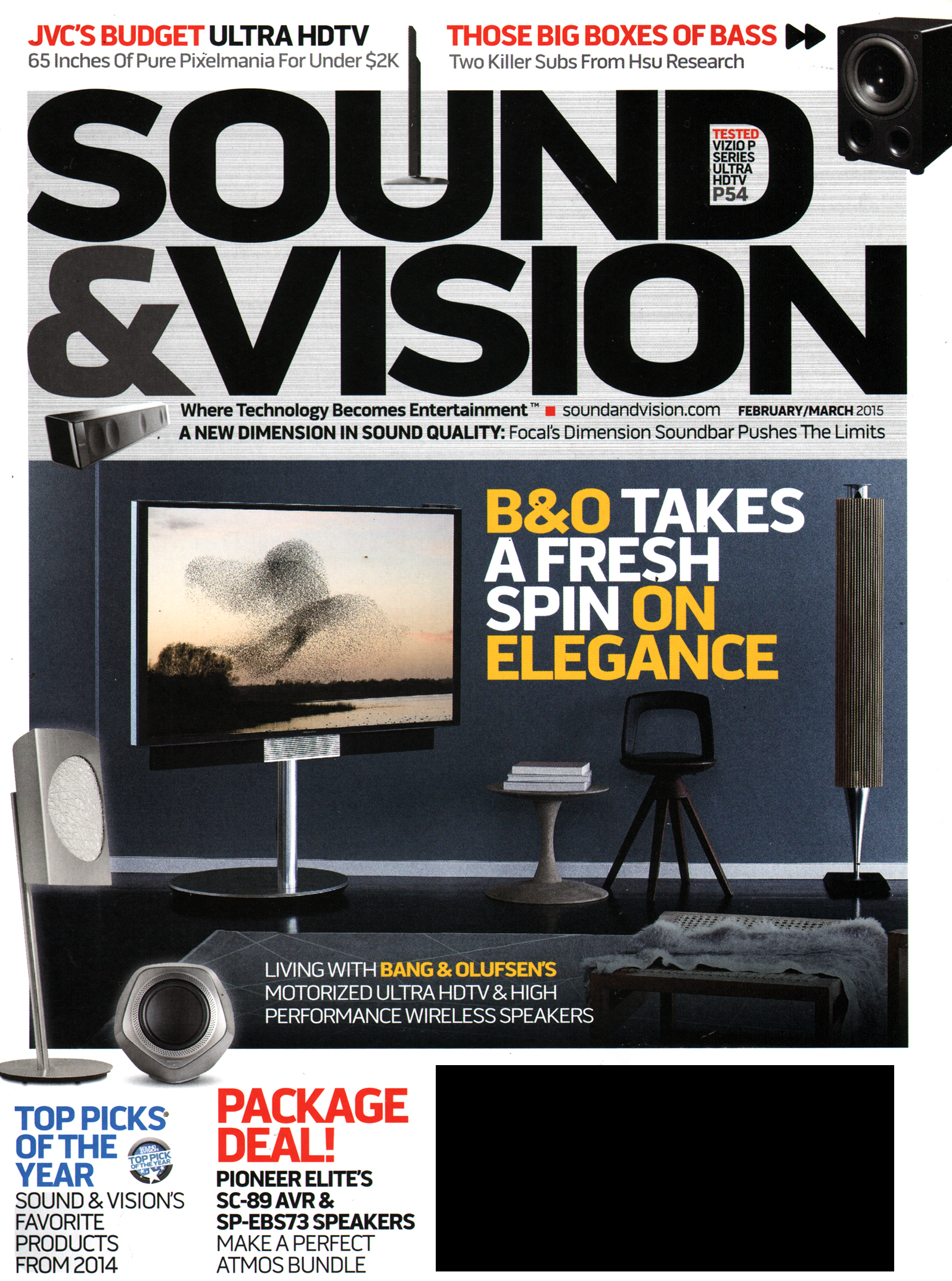 Sound-and-Vision February 01, 2015 Issue Cover