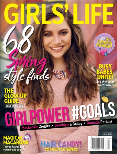 Girls' Life April 01, 2018 Issue Cover