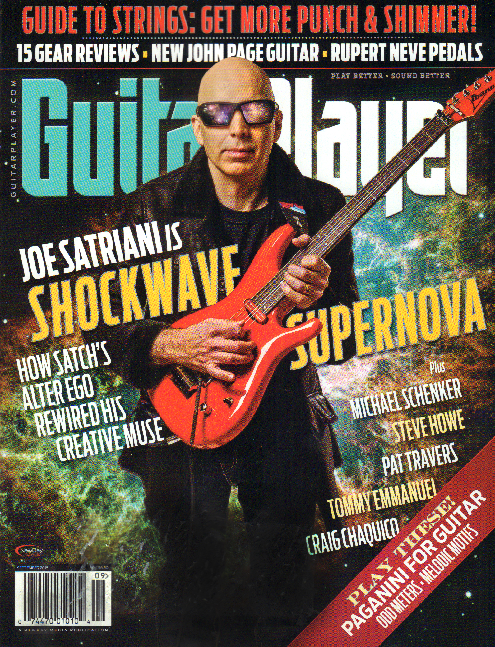 Guitar-Player September 01, 2015 Issue Cover