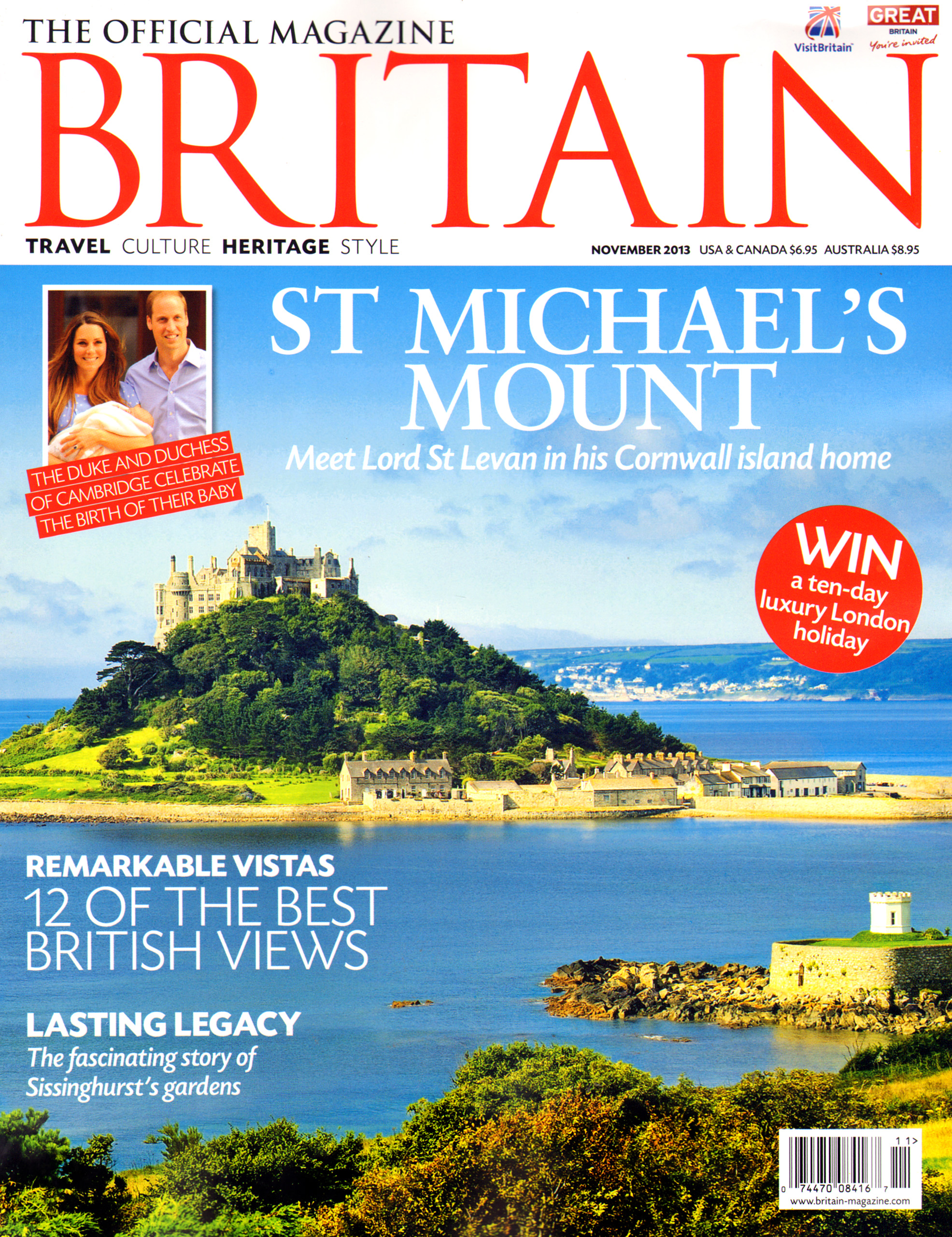 Britain December 01, 2013 Issue Cover