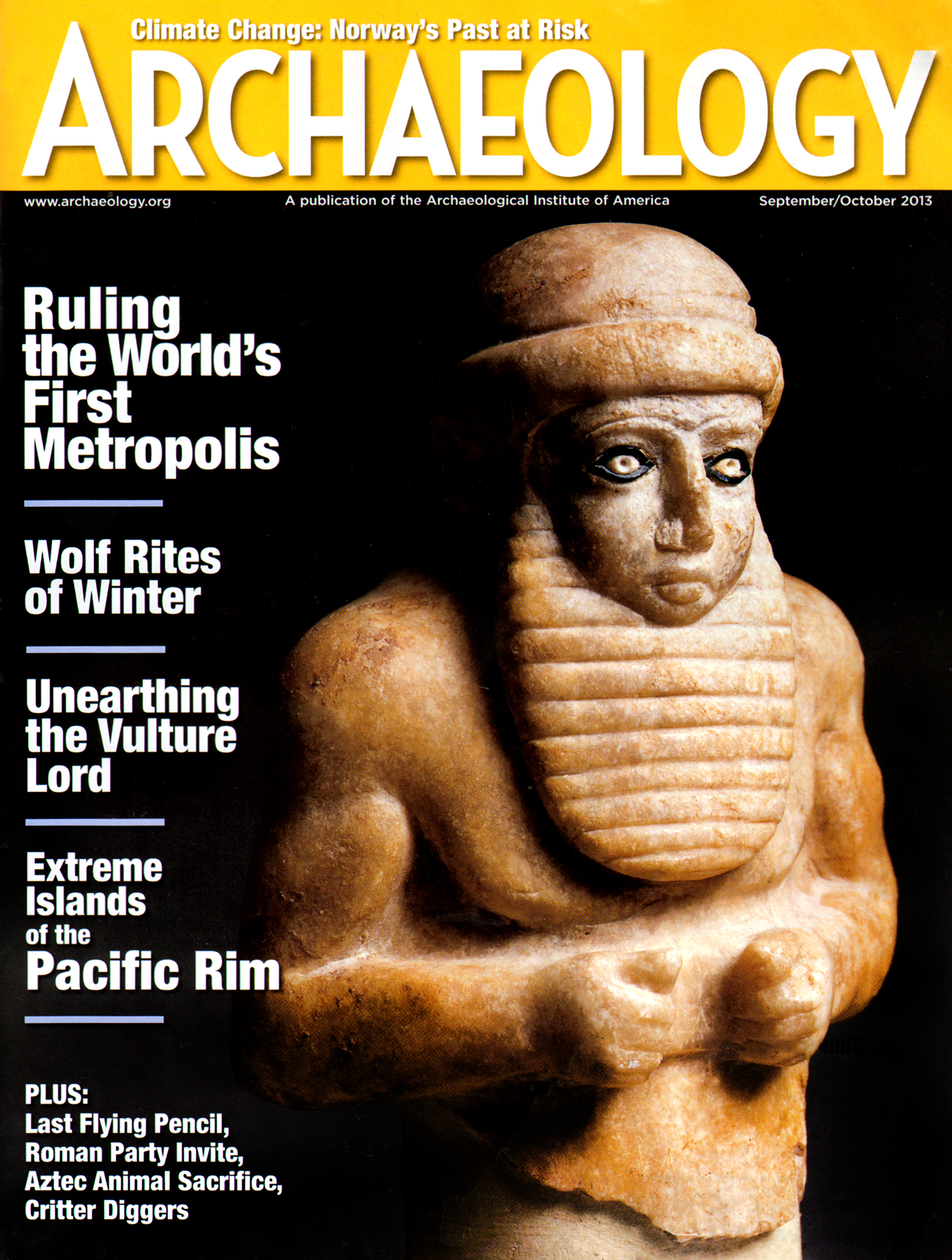 Archaeology September 01, 2013 Issue Cover