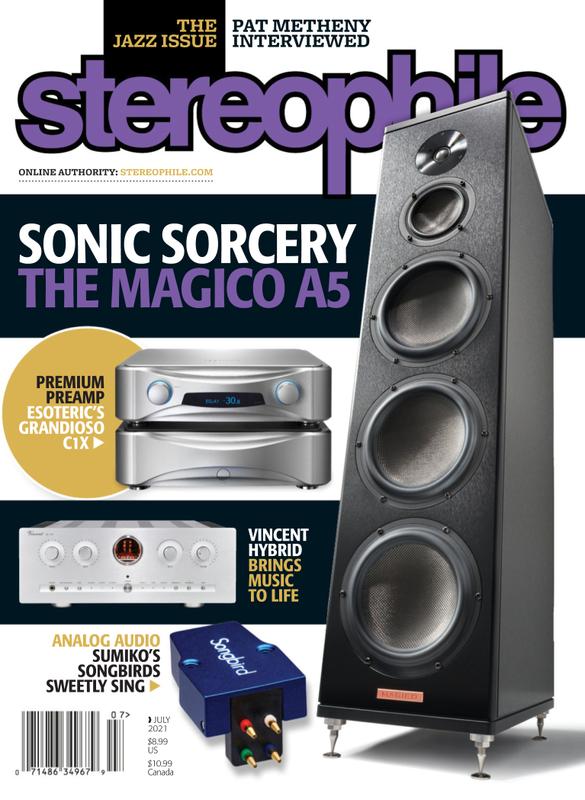 Stereophile July 01, 2021 Issue Cover