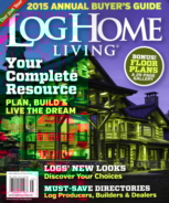 Log-and-Timber-Home-Living September 01, 2014 Issue Cover