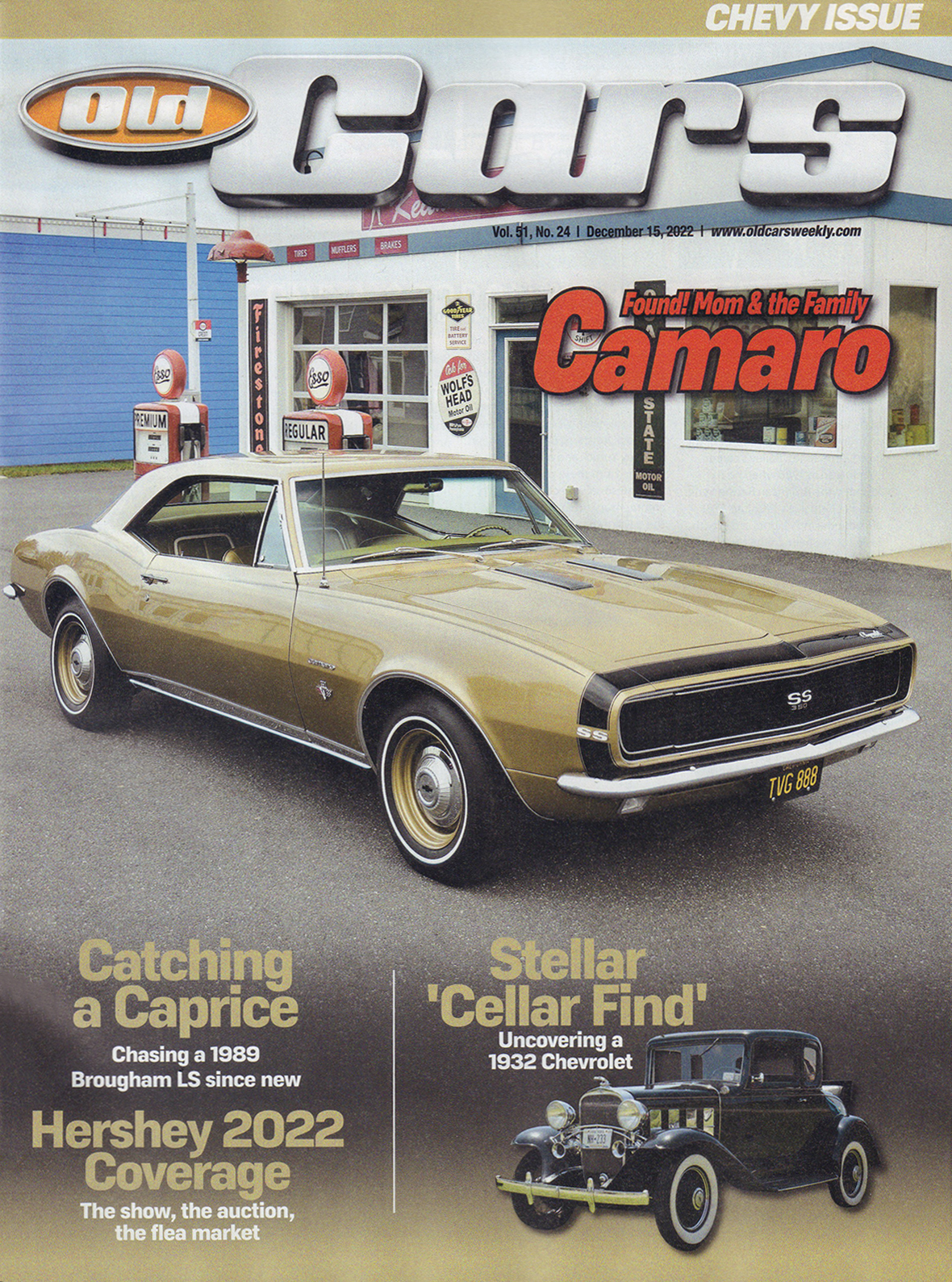 Old-Cars December 15, 2022 Issue Cover