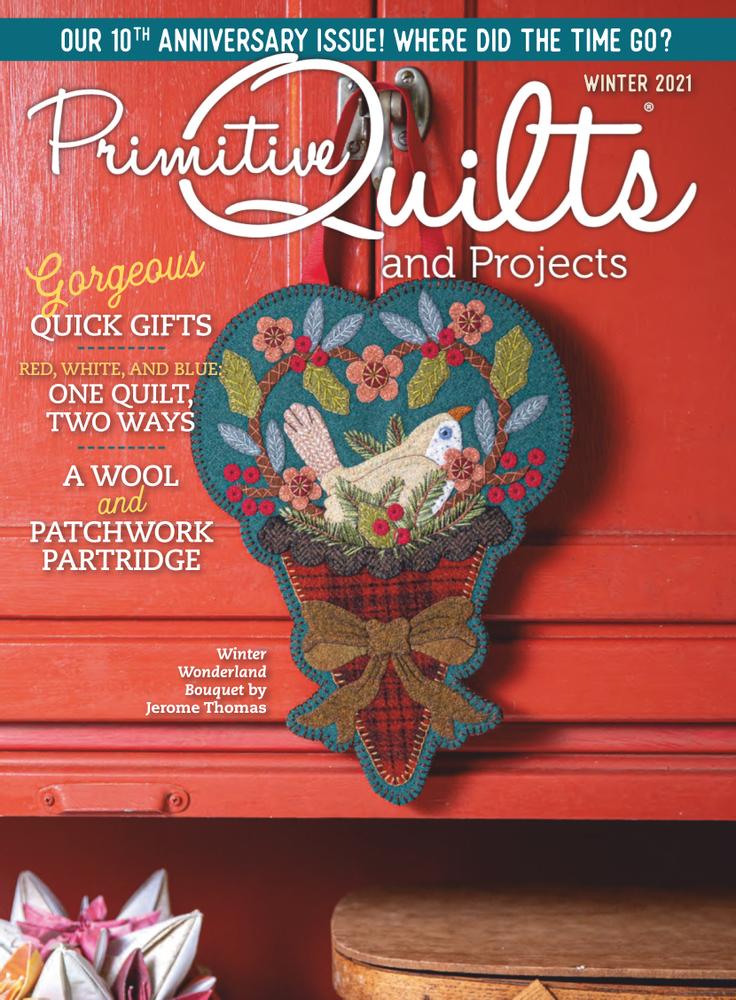 Primitive-Quilts-and-Projects December 01, 2021 Issue Cover
