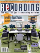 Recording-Magazine November 01, 2025 Issue Cover