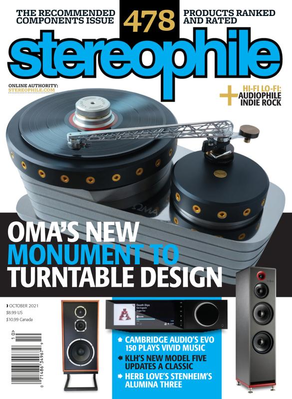 Stereophile October 01, 2021 Issue Cover