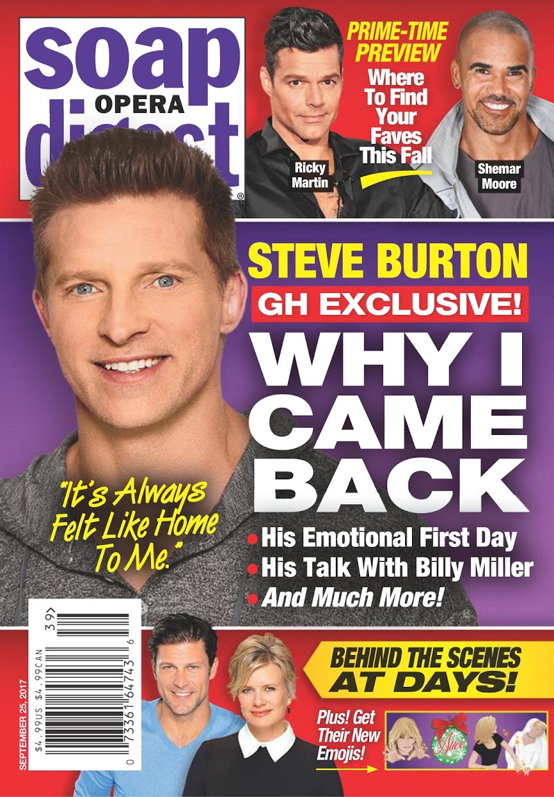 soap-opera-digest September 25, 2017 Issue Cover