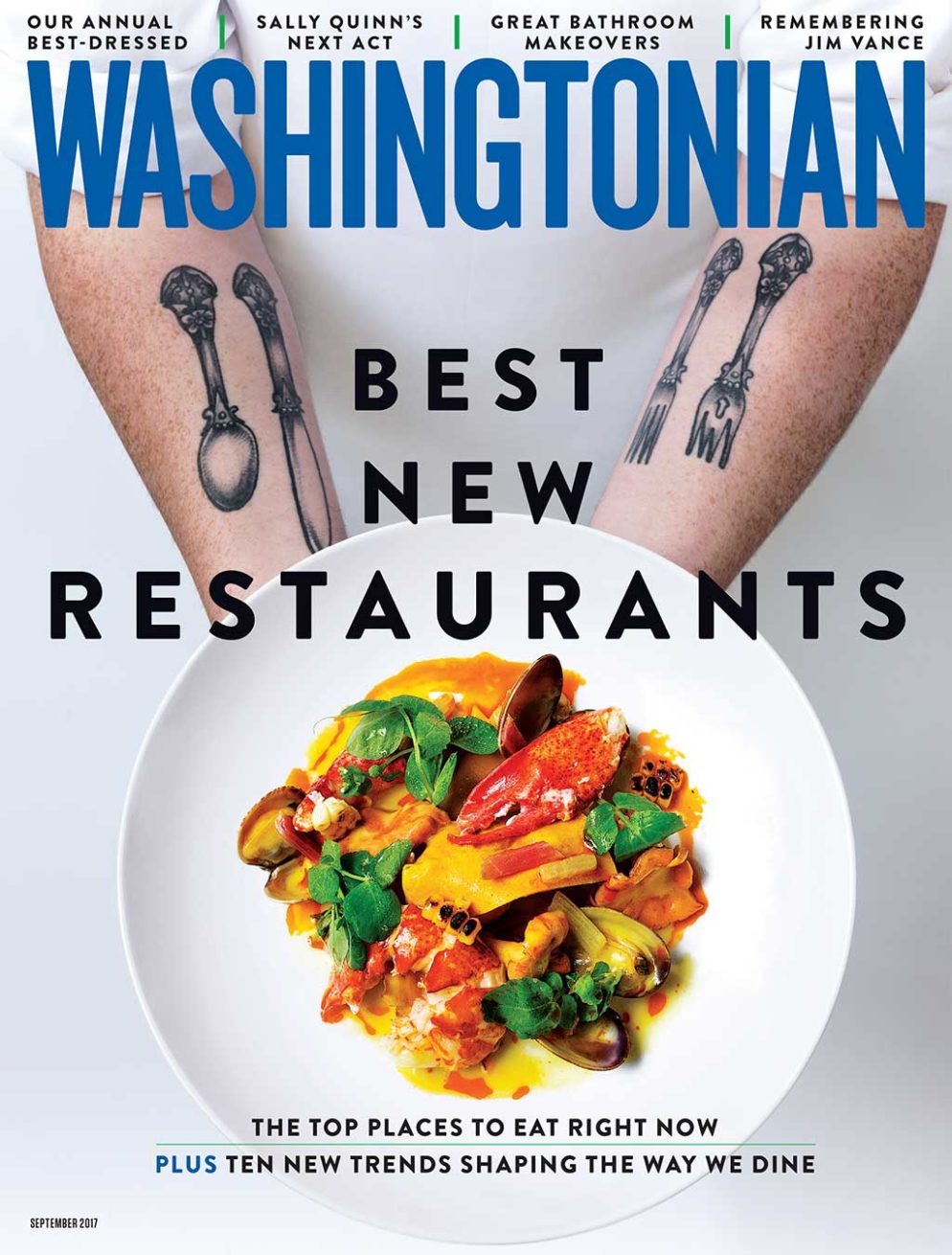 Washingtonian September 01, 2017 Issue Cover