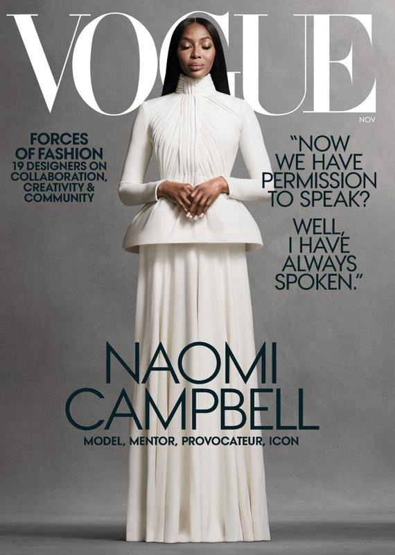 vogue November 01, 2020 Issue Cover