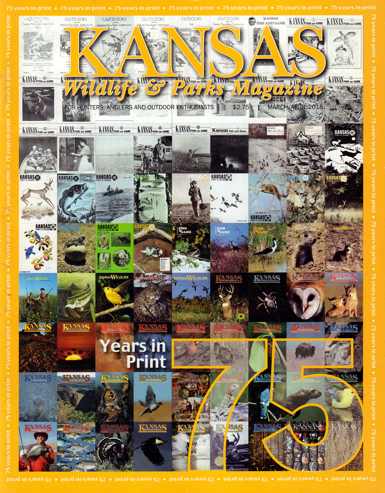Kansas-Wildlife-and-Parks March 01, 2018 Issue Cover