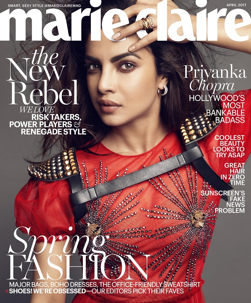 Marie-Claire April 01, 2017 Issue Cover