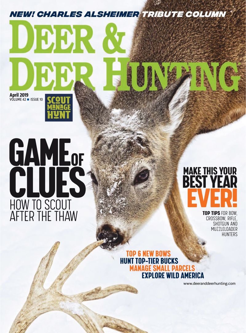 Deer-and-Deer-Hunting April 01, 2019 Issue Cover