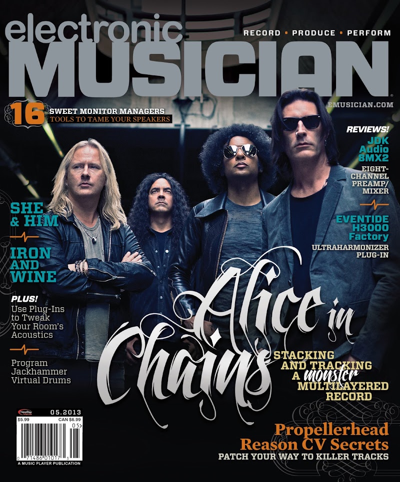 Electronic-Musician May 01, 2013 Issue Cover