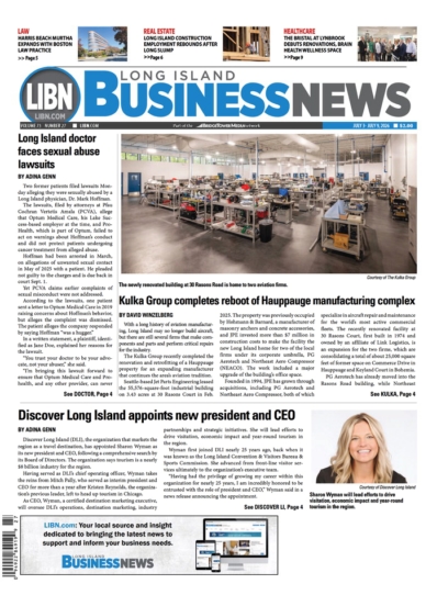 Long Island Business News July 03, 2026 Issue Cover