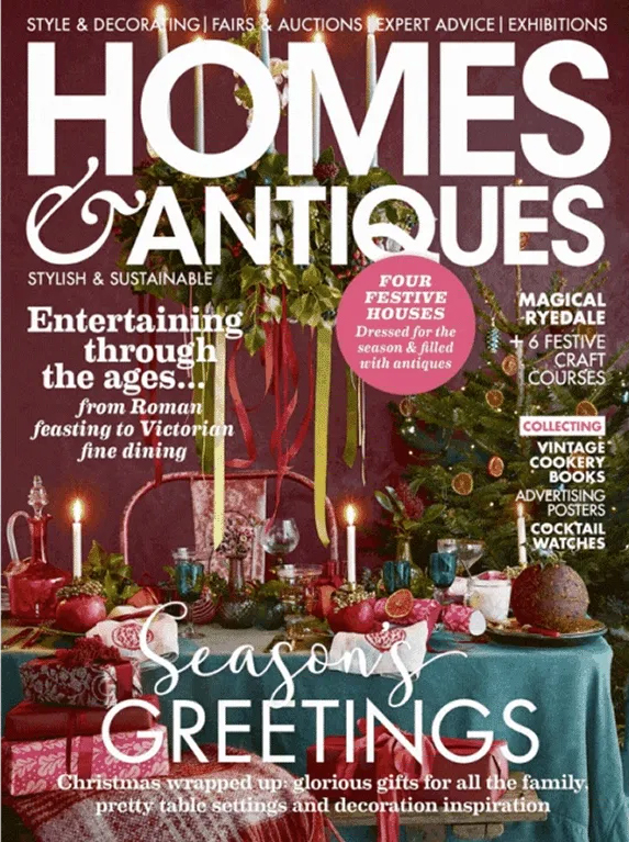 Homes-and-Antiques December 01, 2023 Issue Cover