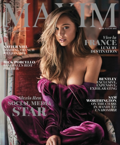 Maxim August 01, 2017 Issue Cover