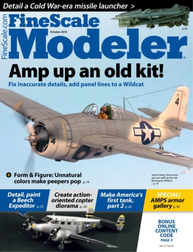 Finescale Modeler October 01, 2019 Issue Cover
