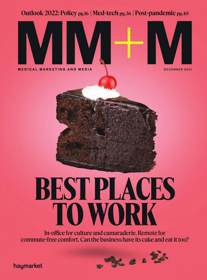 Medical-Marketing-and-Media December 01, 2021 Issue Cover