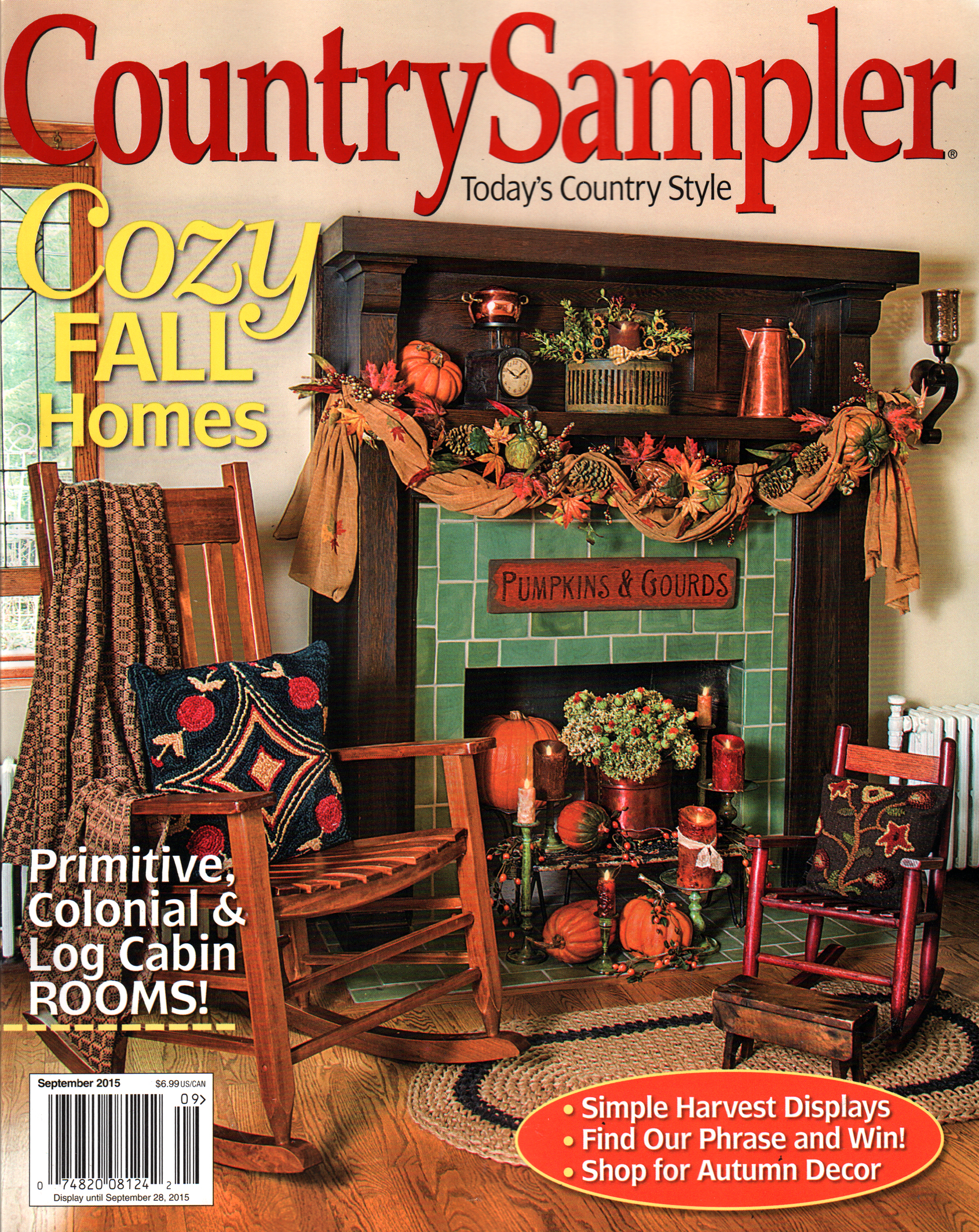 Country-Sampler September 01, 2015 Issue Cover