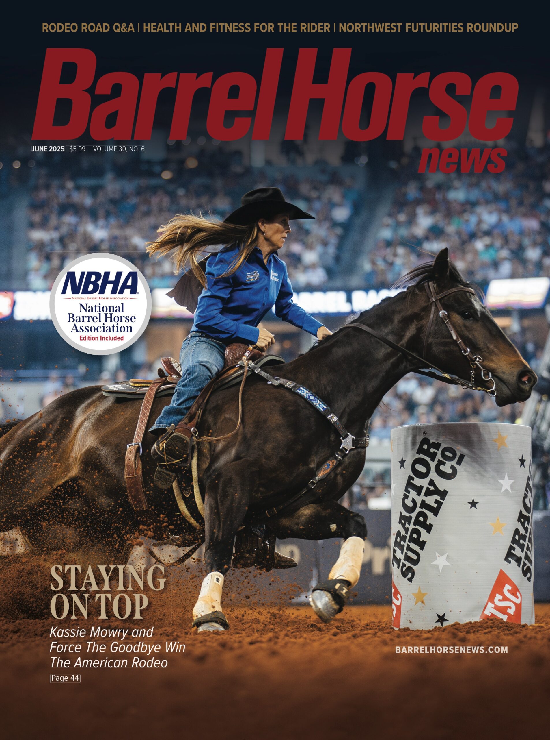 Barrel-Horse-News June 01, 2025 Issue Cover