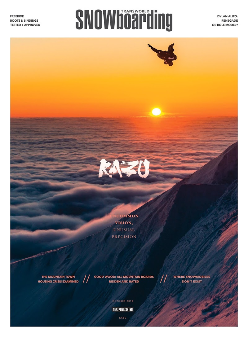 Transworld-SNOWboarding November 01, 2018 Issue Cover