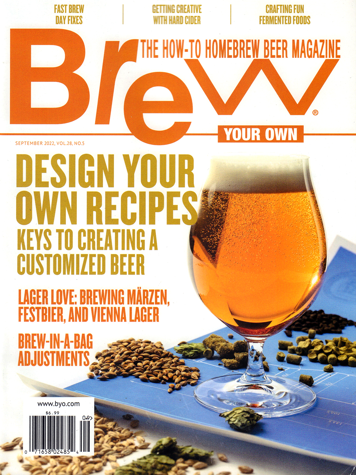 Brew-Your-Own September 01, 2022 Issue Cover