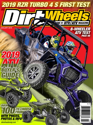 Dirt Wheels January 01, 2019 Issue Cover