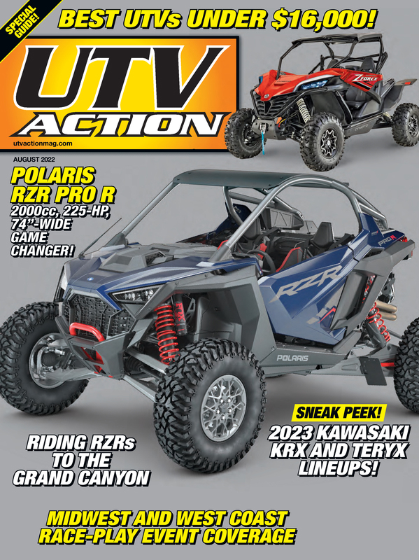 UTV-Action August 01, 2022 Issue Cover