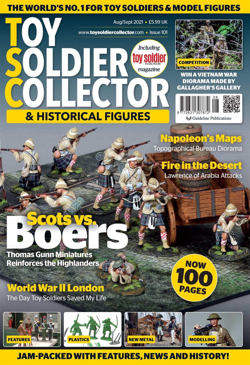 Toy-Soldier-Collector-and-Historical-Figures August 01, 2021 Issue Cover
