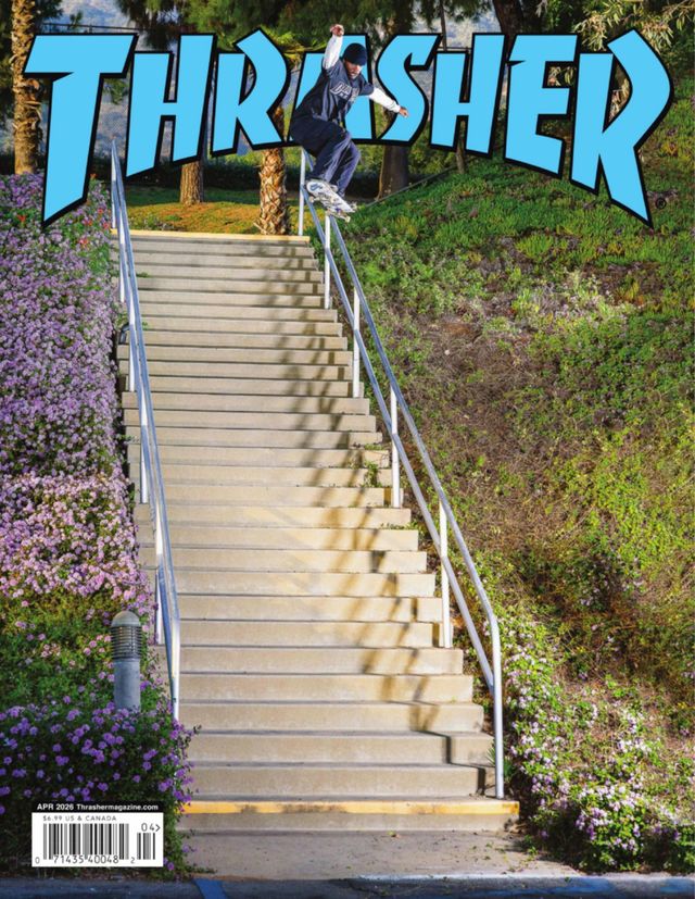 Thrasher April 01, 2026 Issue Cover
