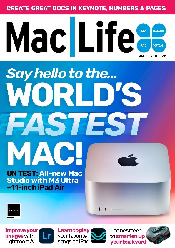 Mac-|-Life May 01, 2025 Issue Cover