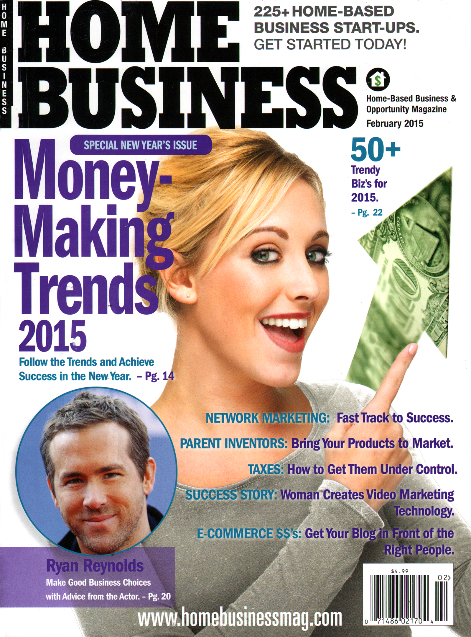 Home-Business-Magazine February 01, 2015 Issue Cover