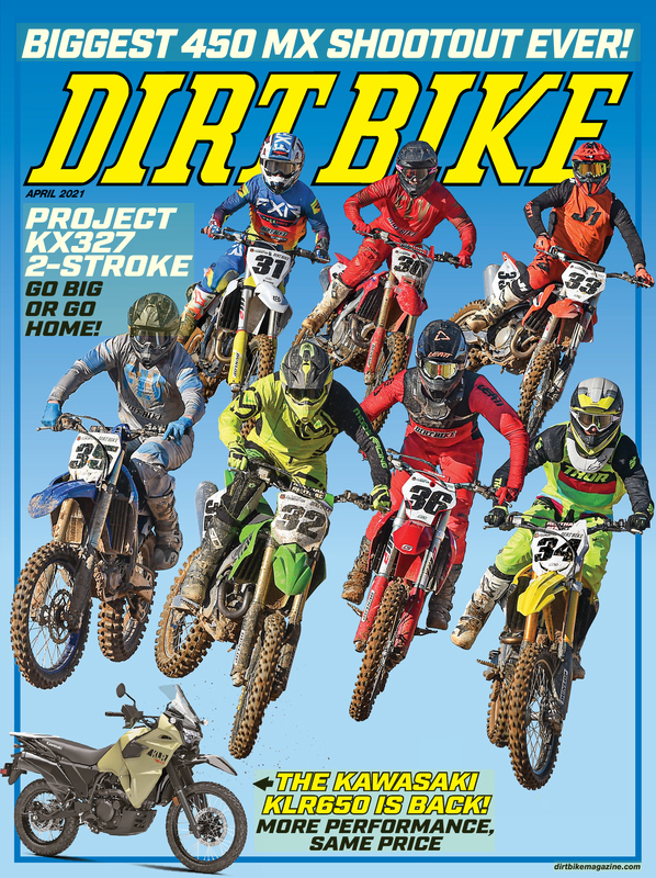 Dirt-Bike April 01, 2021 Issue Cover