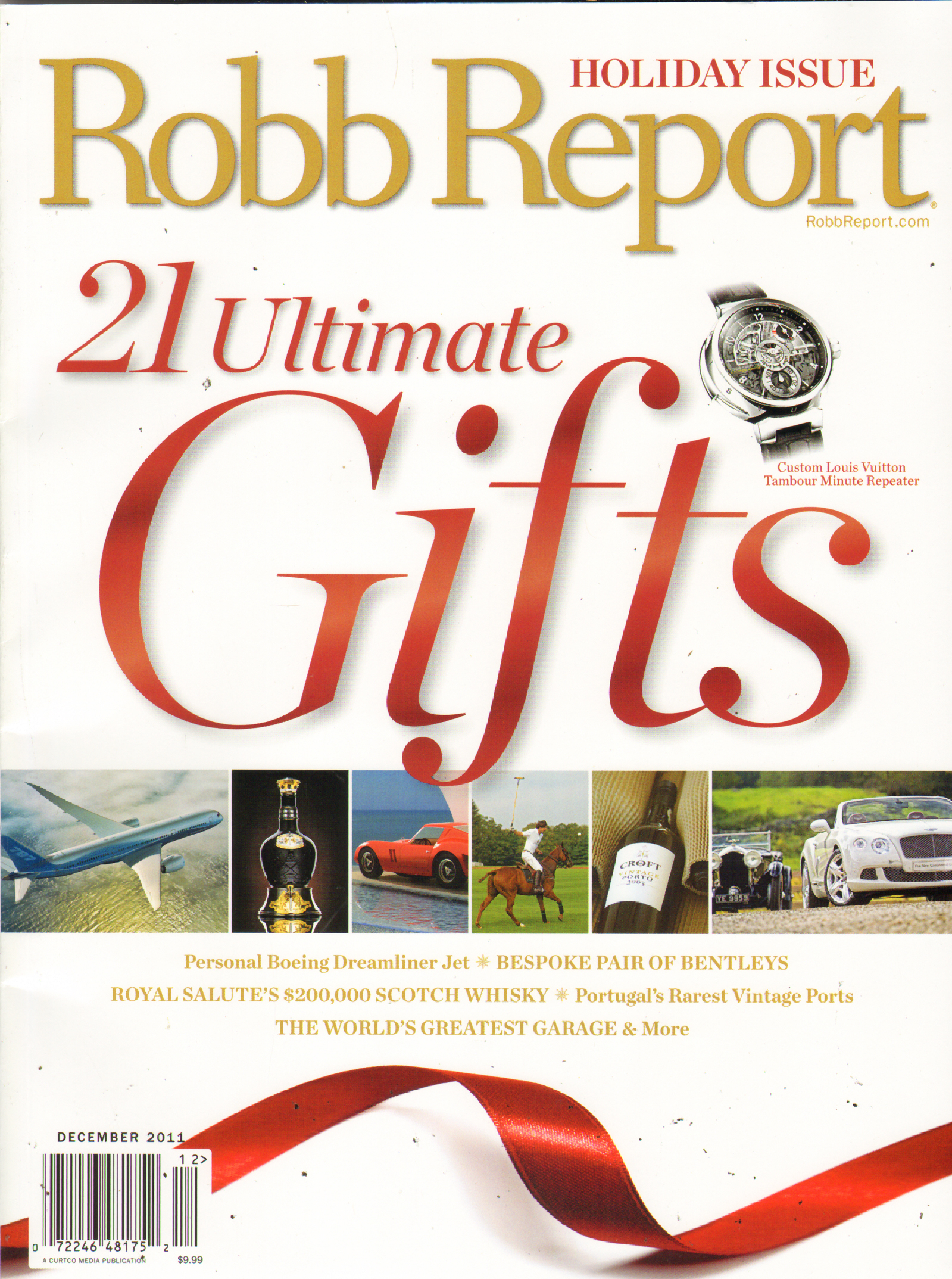 Robb-Report December 01, 2011 Issue Cover