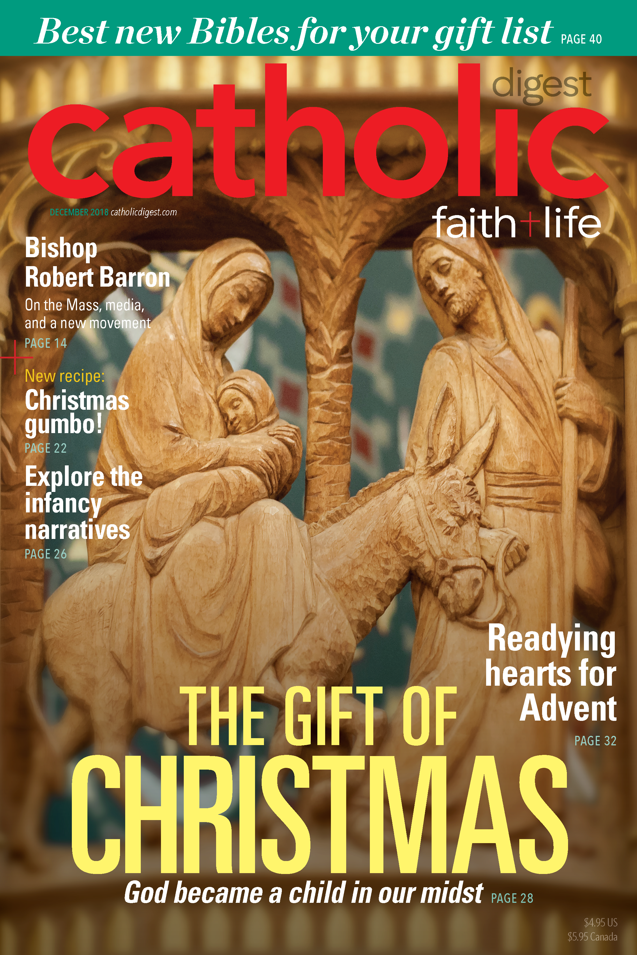 Catholic-Digest December 01, 2018 Issue Cover