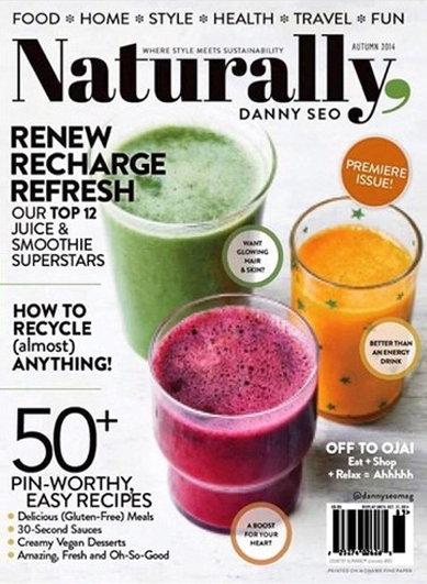 Naturally-Danny-Seo September 01, 2014 Issue Cover