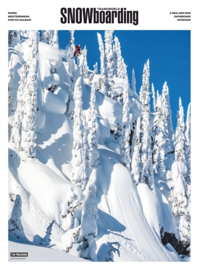 Transworld SNOWboarding December 01, 2018 Issue Cover