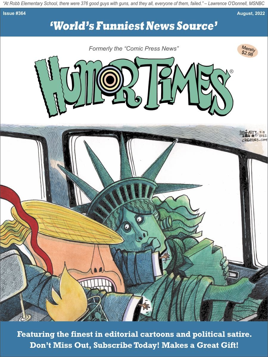 Humor-Times August 01, 2022 Issue Cover