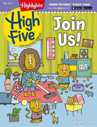 Highlights High Five May 01, 2018 Issue Cover