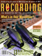 Recording-Magazine October 01, 2024 Issue Cover