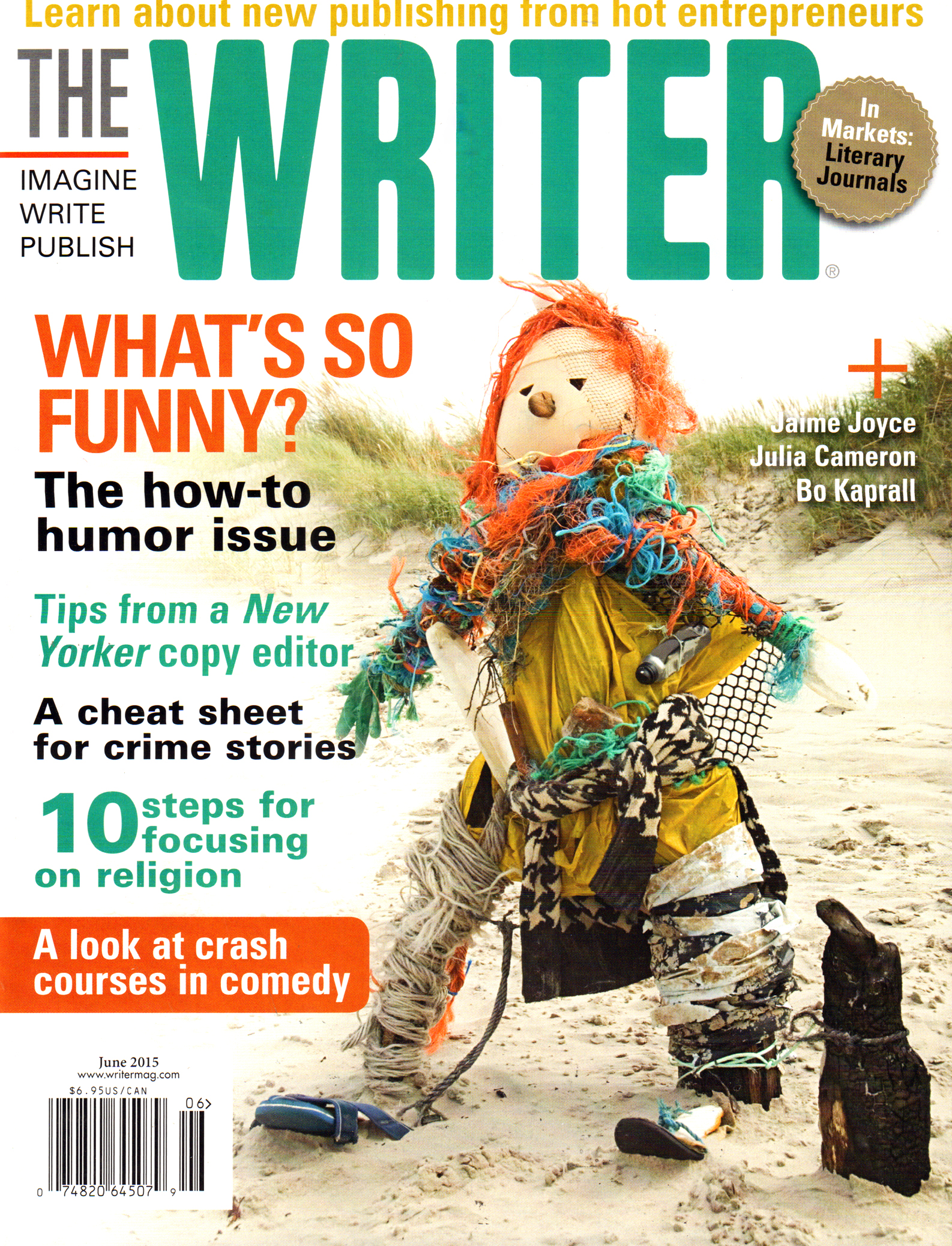 The-Writer June 01, 2015 Issue Cover