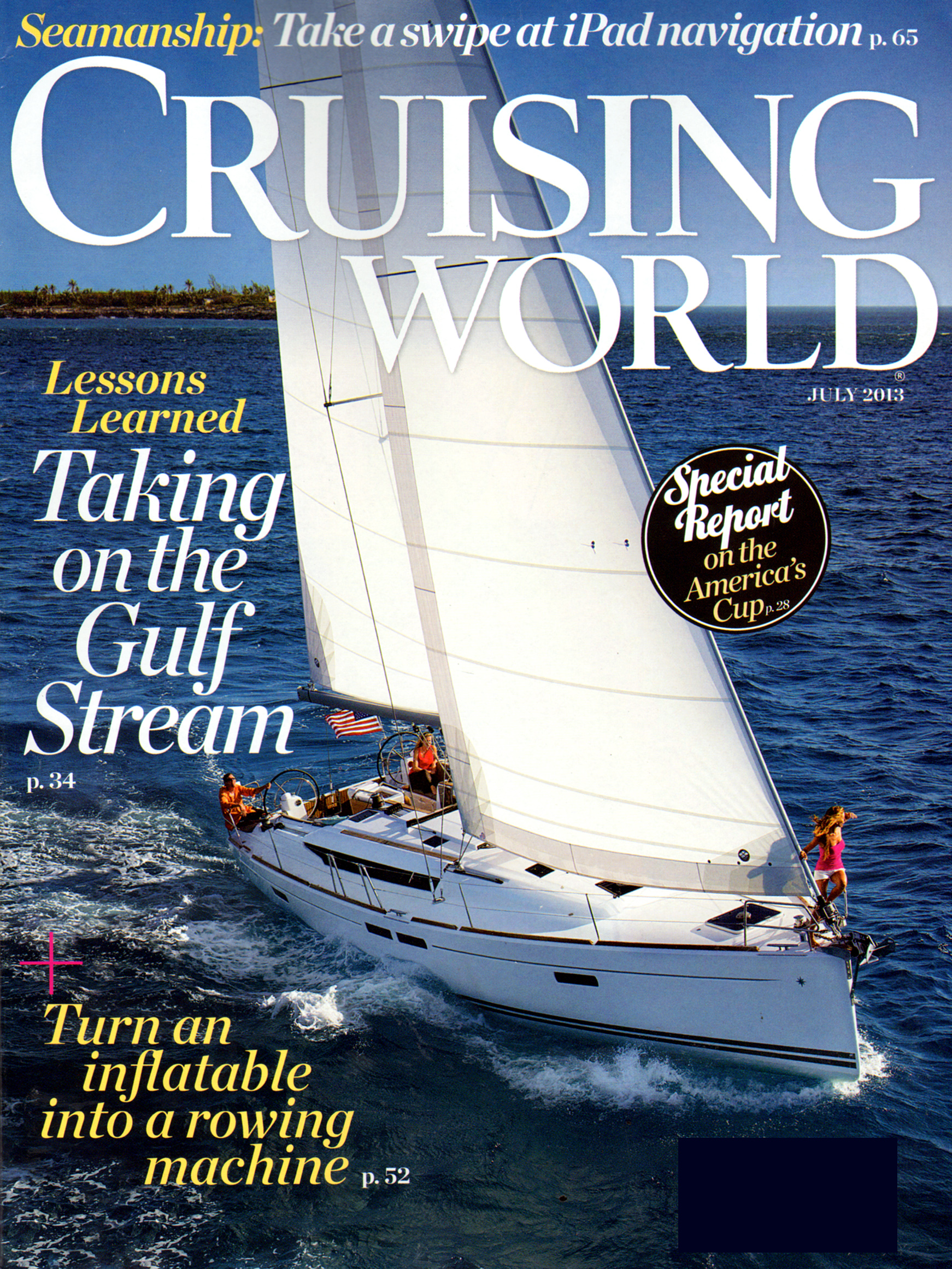 Cruising-World July 01, 2013 Issue Cover