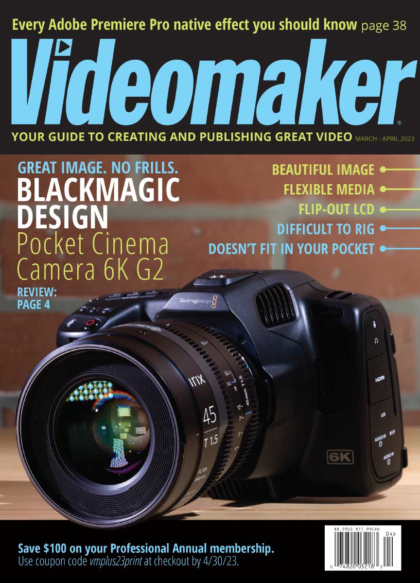 Videomaker March 01, 2023 Issue Cover