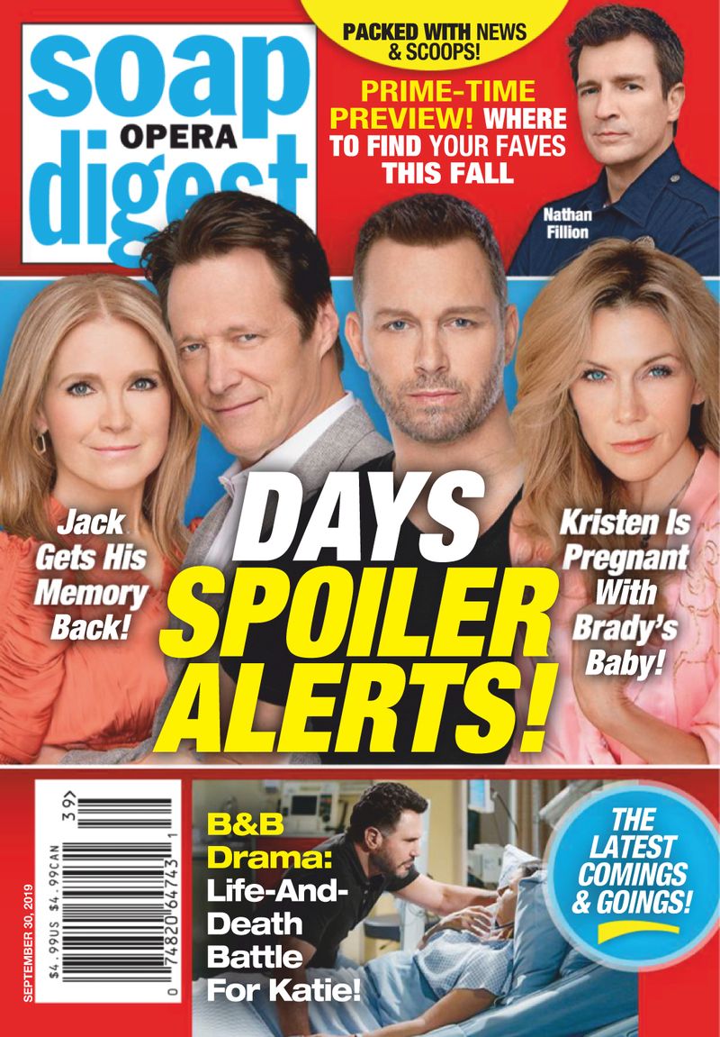Soap-Opera-Digest September 30, 2019 Issue Cover