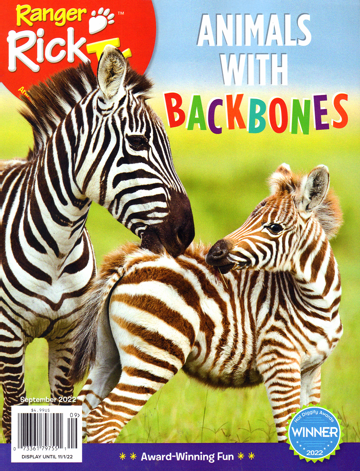 Ranger-Rick-Jr September 01, 2022 Issue Cover